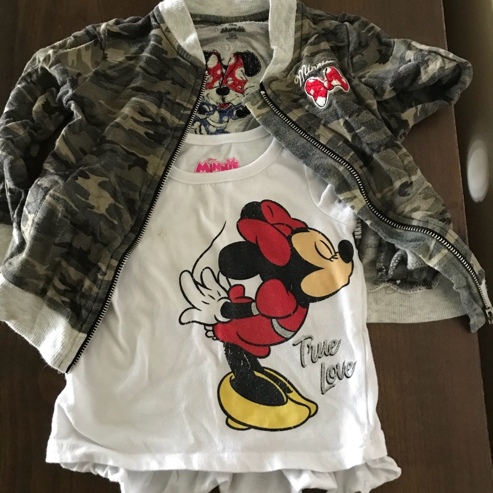 Minnie Mouse jacket with under shirt